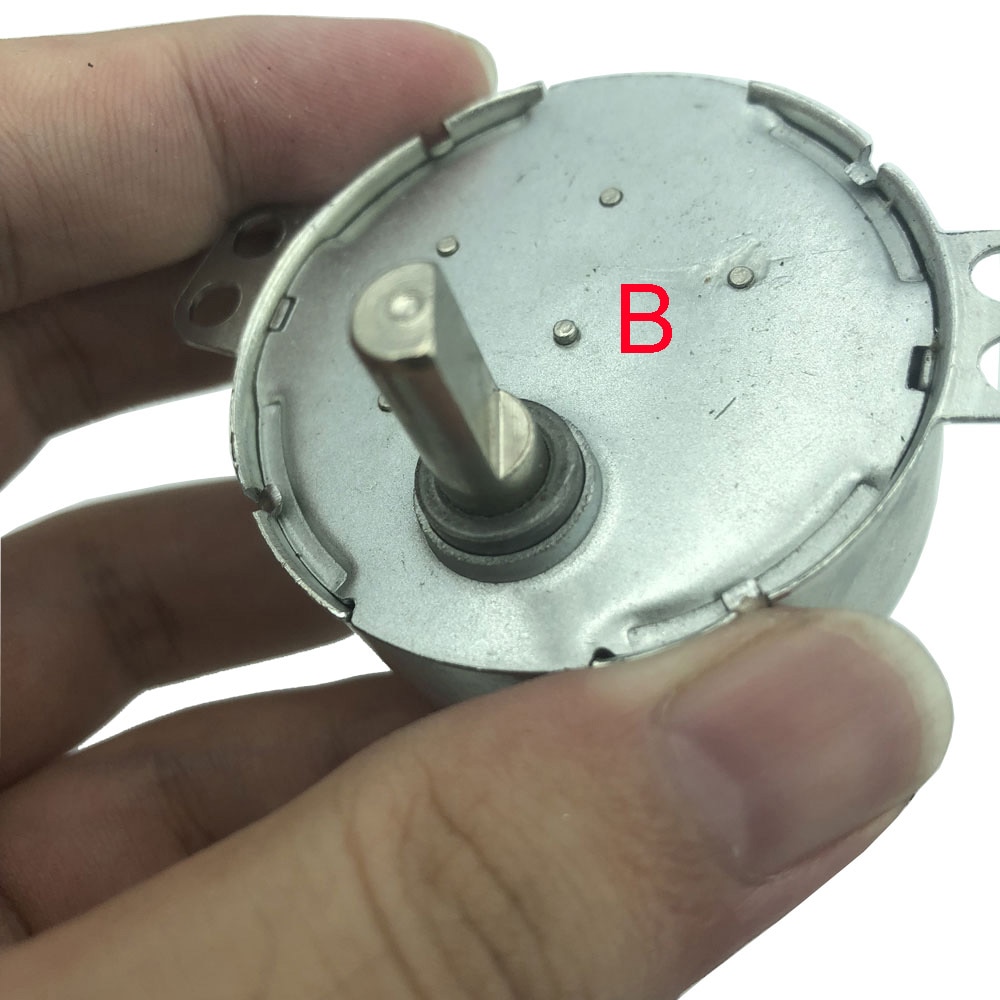 Tyc -50/ tyc 49/ tyj 50/50 tyz  ac 5v 6v 9v 12v 24v 110v 220-240v 50/60hz synkronmotor 1.4-60 rpm robust vridmoment 4w plastväxel
