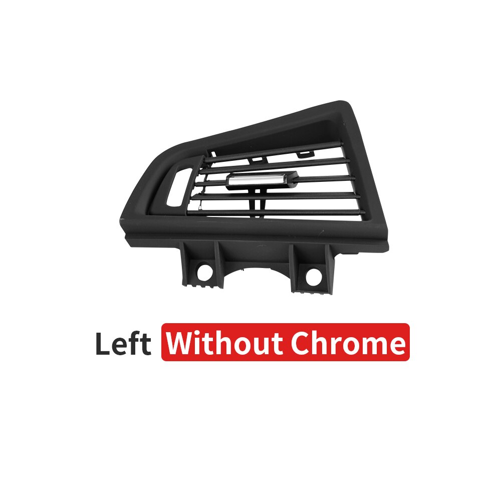 Auto Klimaanlage entlüften Zubehör für BMW F10 F11 F18 5 Serie 520i 525i 528i 530i Auto Vorderseite Konsole Zentrum kühlergrill: links ohne Chrom