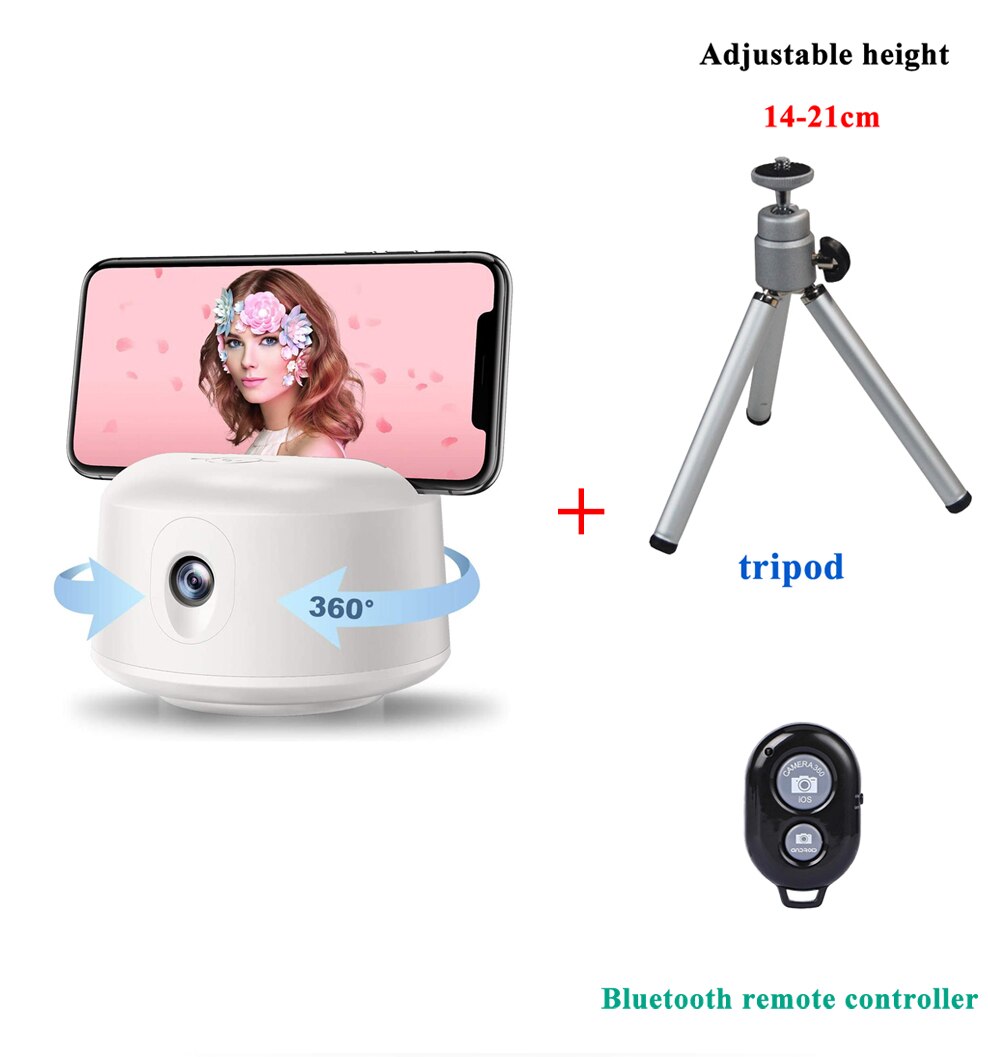 Selfie Auto Tracking Smart Schießen Halter 360-grad Rotation Telefon stehen Auto Gesicht Selfie Stick für Telefon Tablet Kamera stativ: G