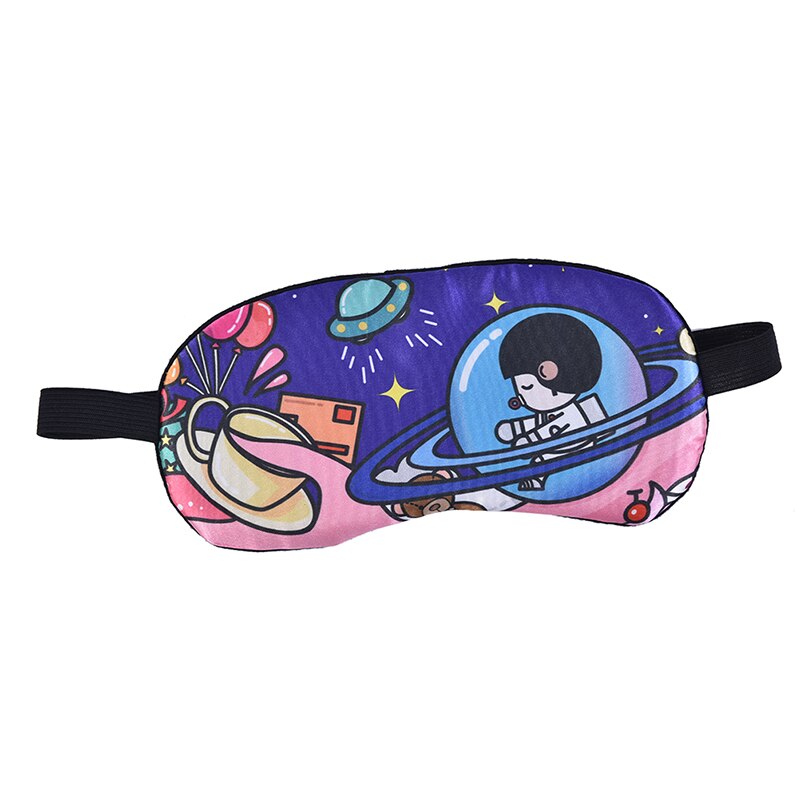 1 Pcs Cartoon Creatieve Katoen Oogmasker Sleep Hulp Eye Patch Oogmasker Shading Eyeshield: A