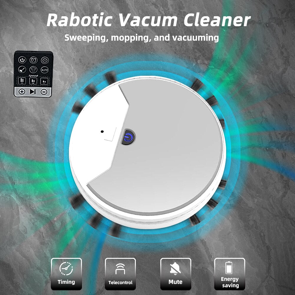 Household Smart Wireless Robot Vacuum Cleaner Remote Control Sweeping Machine