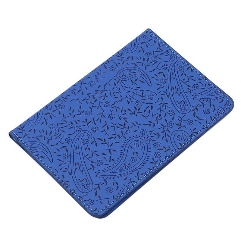 Cover Travel Passport Cover Card Case Vrouwen Mannen Reizen Creditcardhouder Reizen Id & Document Paspoort Kaarthouder pakket: blue