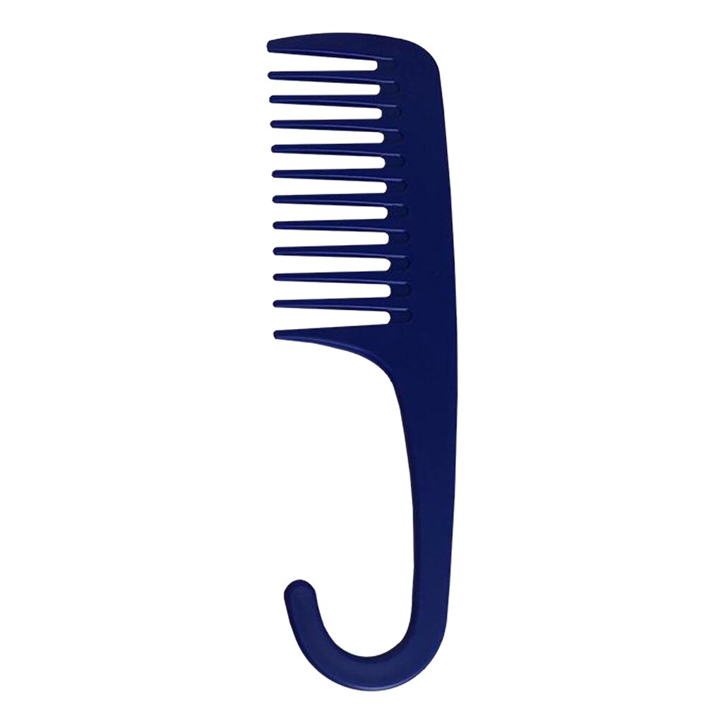 Wide Tooth Comb With Hook Anti-static for Curly Wet Dry Hair Tangle Free