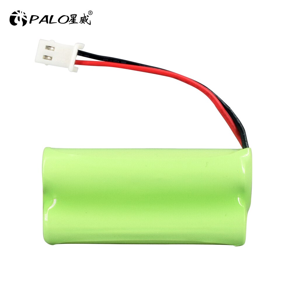 PALO Battery 2.4V 800mAh Ni-MH Rechargeable Battery Pack BT183342 BT283342 For Cordless Phone BT-166342 515J