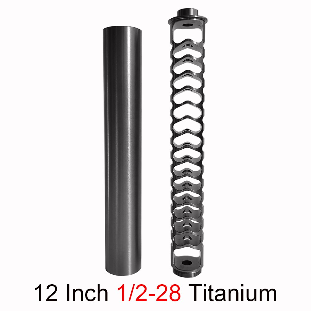 Aluminum Tuning Car Oil Fuel Filter Solvent Trap for SKS SCS 22lr 1/2-28 5/8-24 NAPA 4003 WIX 24003 6 10 12 Inch Black Titanium
