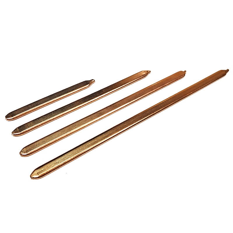 Rent kobberrør til computer laptop køling notebook varmerør flad 80mm/100mm/160mm/180mm/220mm/260mm/300mm