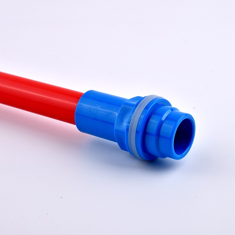 20/25/32/40/50mm PVC Pipe Aquarium Inlet Outlet Drainage Connector Home Garden DIY Shrimp Nano Water Supply Butt Fish Tank Joint