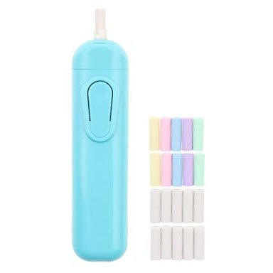 Soico Electric Eraser 2 PCs Blue and 2 Pcs Green, Electric Eraser, Battery Calisan Eraser, replaceable Pen Kaucuklu Auto