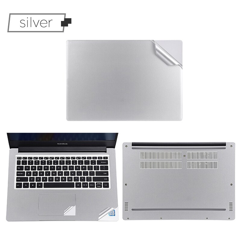 Laptop stickers for Xiaomi RedmiBook 14 inch Notebook Skin Computer Stickers for Xiaomi RedmiBook 14 II Cover: For RedmiBook 14 / 3-silver