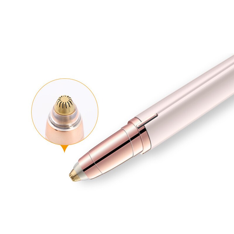 Elektrische Wenkbrauwen Wenkbrauw Trimmer Waterdicht Pijnloos Vrouwen Make-Up Wenkbrauw Scheermes Pen Onzichtbare Blade Gebruiksvriendelijk