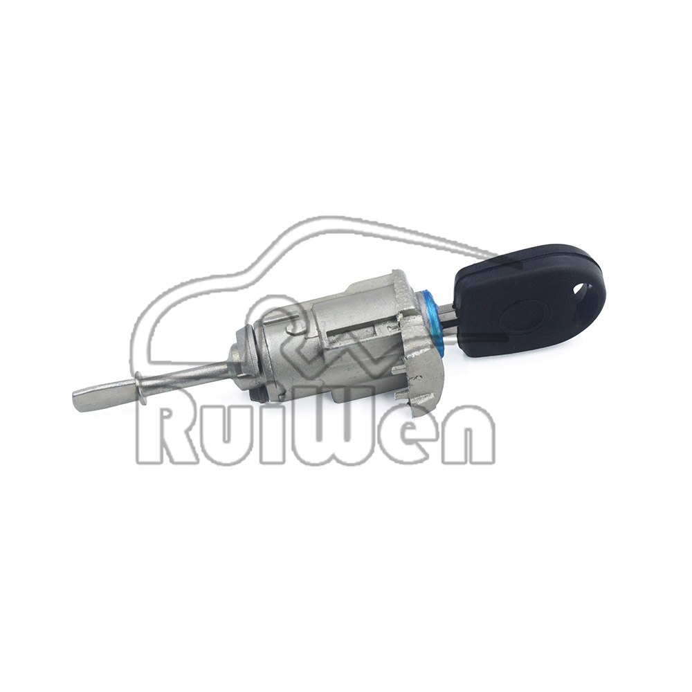 For VW Passat B5 Lupo / SEAT Arosa / SKODA Superb Front Left/Right Door Lock Cylinder with Key 3B0837168 3B0837167E: Left Door