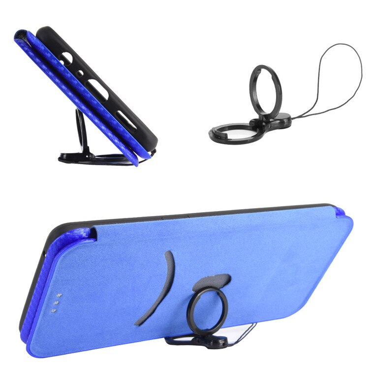 Til oppo reno etui magnetisk læder slank taske til oppo reno a renoa cph 1983 flip stand business phone cover 6.4 inch
