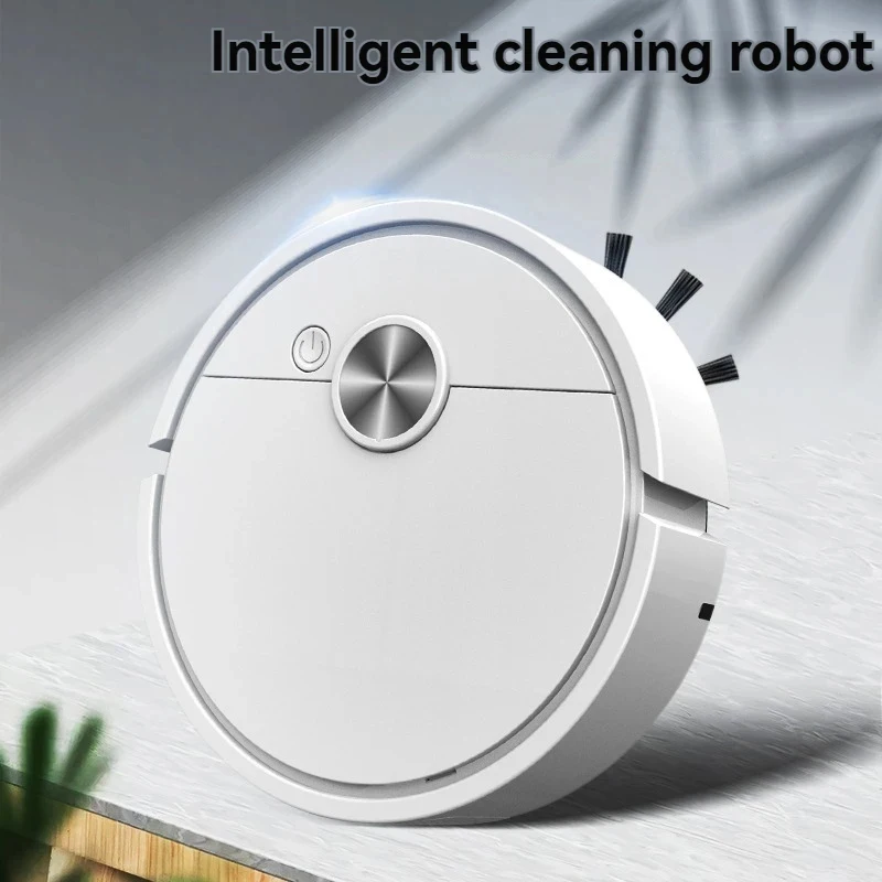 Xiaomi Mijia 4000 Pa 3-in-1-Smart-Kehrroboter-Staubsauger, starke Saugkraft, einfach zu bedienen, für Hartböden, Tierhaar, Teppiche