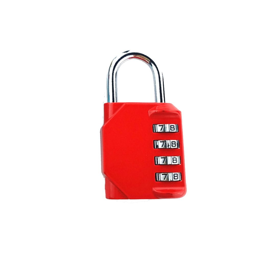 large size 4 digit Number Code Lock Resettable padlock Security Digital Combination Locks for Travel Suitcases Luggage