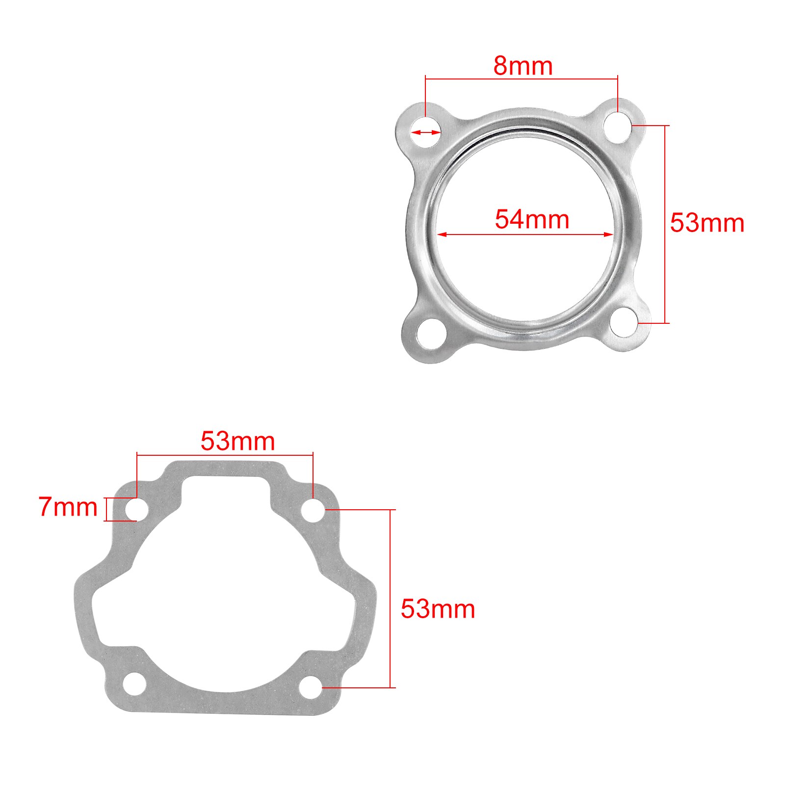 Cilinderkop Pakkingen Voor Yamaha PW80 PY80 Pw Py 80 Peewee 80CC Dirt Pit Bike Motorcycle