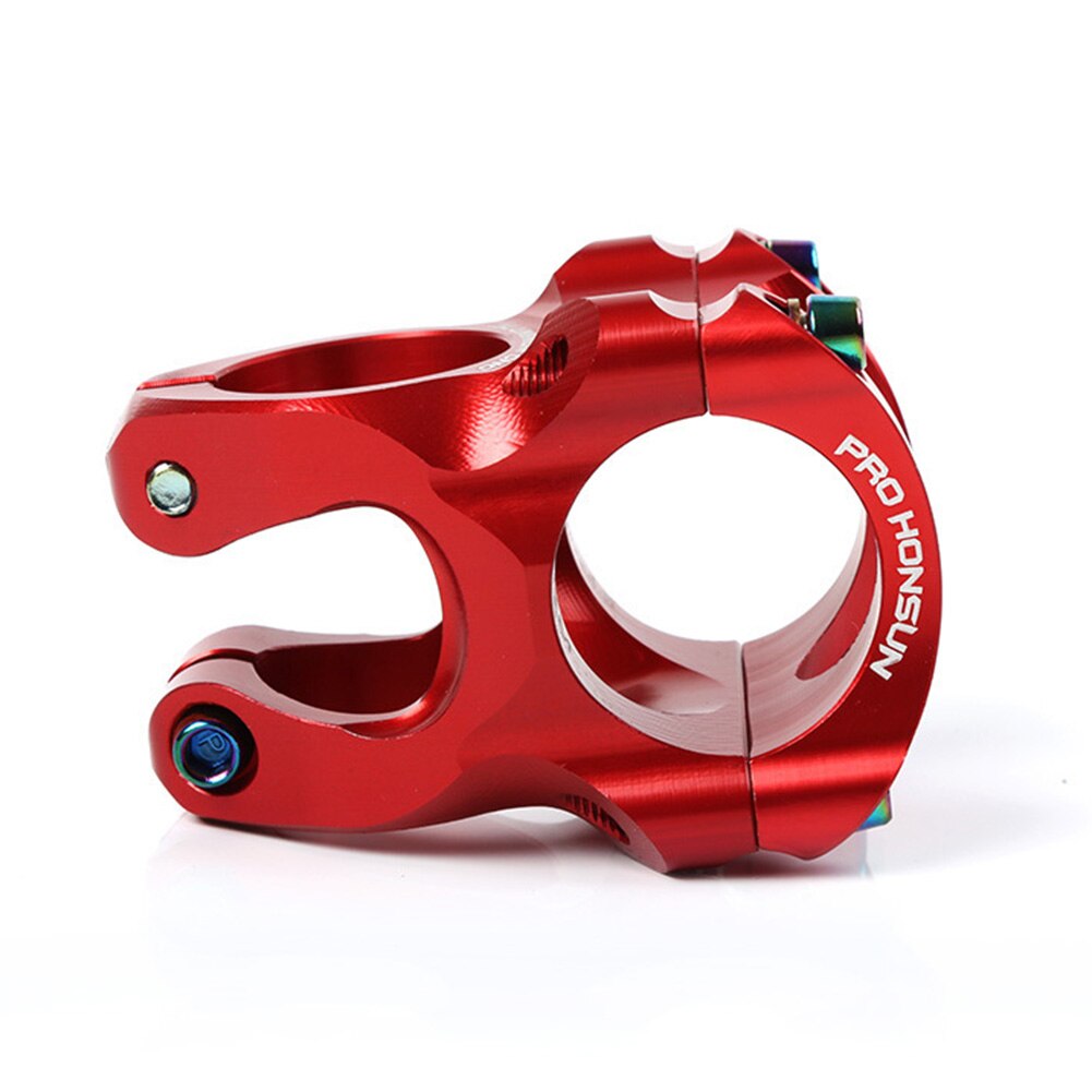 MTB Attacco Manubrio Ciclismo Manubrio Breve Gambo Della Bicicletta riser parti di Vendita Calda: rosso