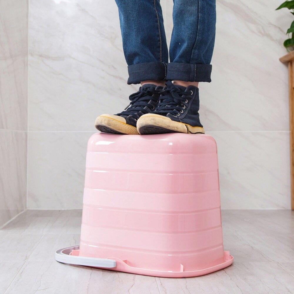 11L Plastic Mop Bucket Bathroom Laundry Buckets Portable Water Container Fishing Car Wash Bucket Large Pail Camping Kitchen