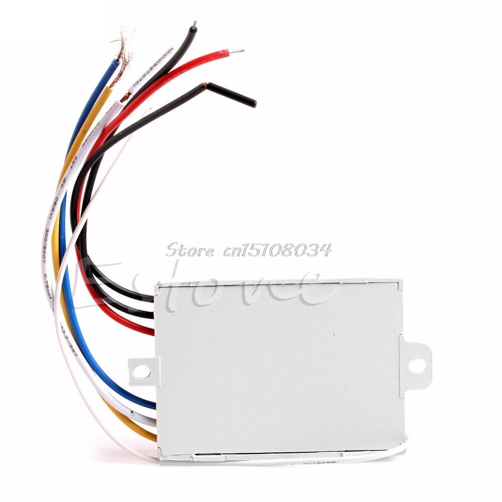 Émetteur récepteur lampe 220V 1/2/3 voies | Sans fil marche/OFF, interrupteur de télécommande