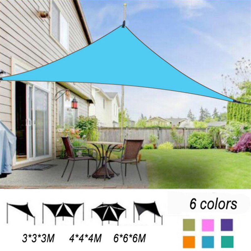Sonne Schutz Wasserdicht Dreieck draussen Markisen Garten Sonnenschirm Schutz Überdachung Terrasse Sonnenschutz Markise Camping Hof Segel Abdeckung