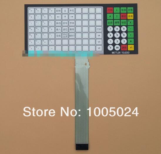 Toledo3650 3610 3950 ACS-JJ (RL00) tastaturfolie schlüsselbrett