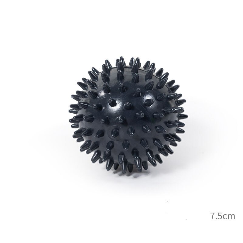 Bal Massage Spikes Fascia Ballen Spier Ontspanning Yoga Egel Met Massage Point Sole Plantaris Acupunt Meridiaan Spike Bal: black