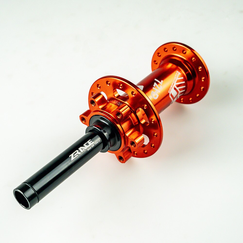 ZRACE Bicycle Front Hub 15x100 to 12x100 Adapter Converter, QR15 to QR12, 15mm Axis to 12mm Axis for Disc Brake Road Bike