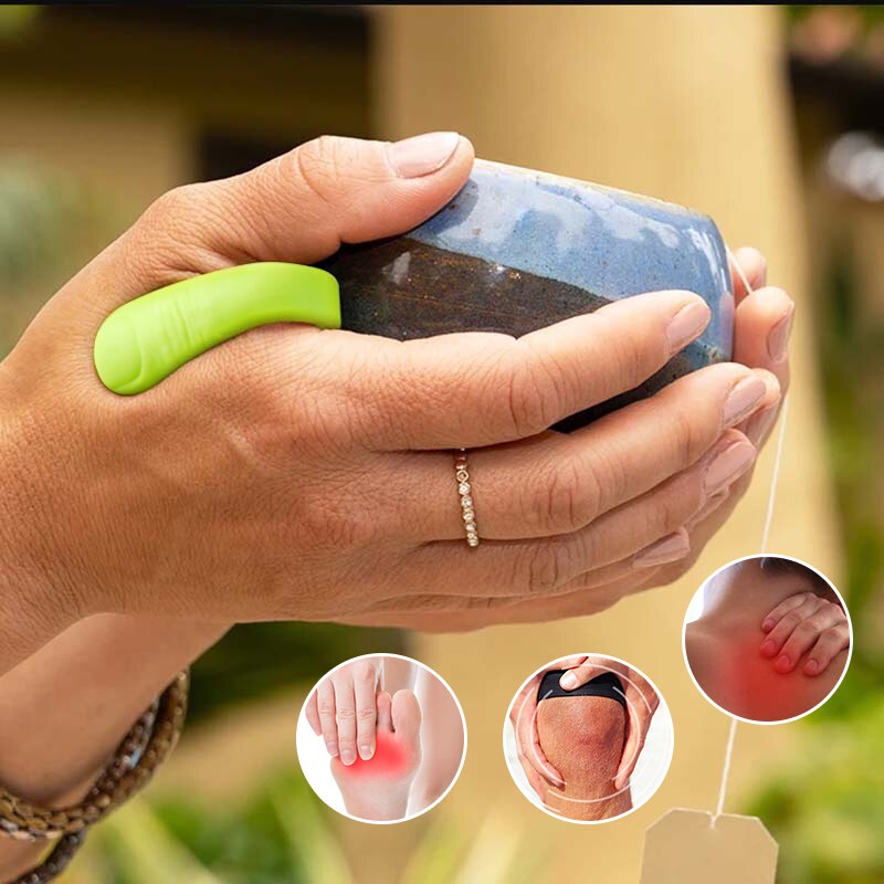 1/2/4 sztuk skuteczne masaż dłoni klipy dla Acupoint ból głowy migrena ciśnienie ulga w bólu Palma Hukou punkt narzędzia robić chwytania