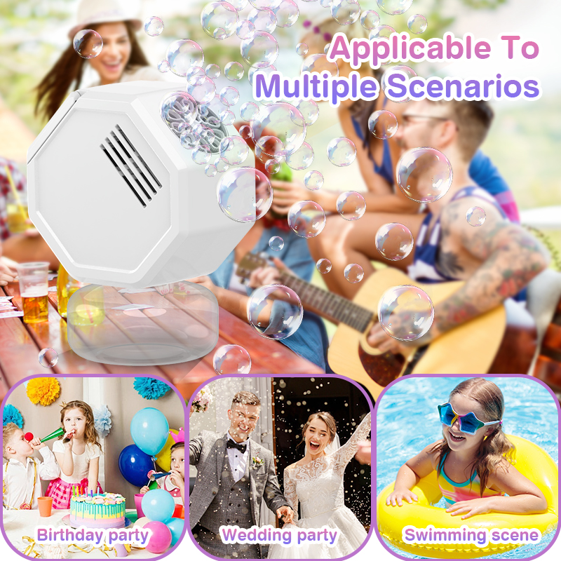 Bubble machine floor standing bubble machine toy outdoor wedding prop game children's toy without battery bubble water