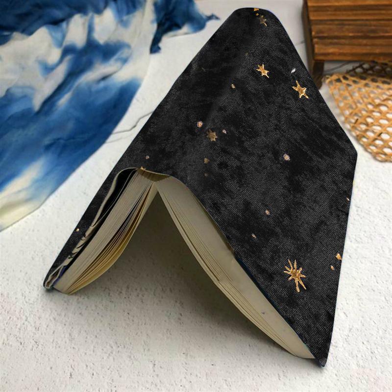 Goud Stempelen Boek Cover Starry Patroon Boek Cover Dagboek Doek Cover Voor Boeken