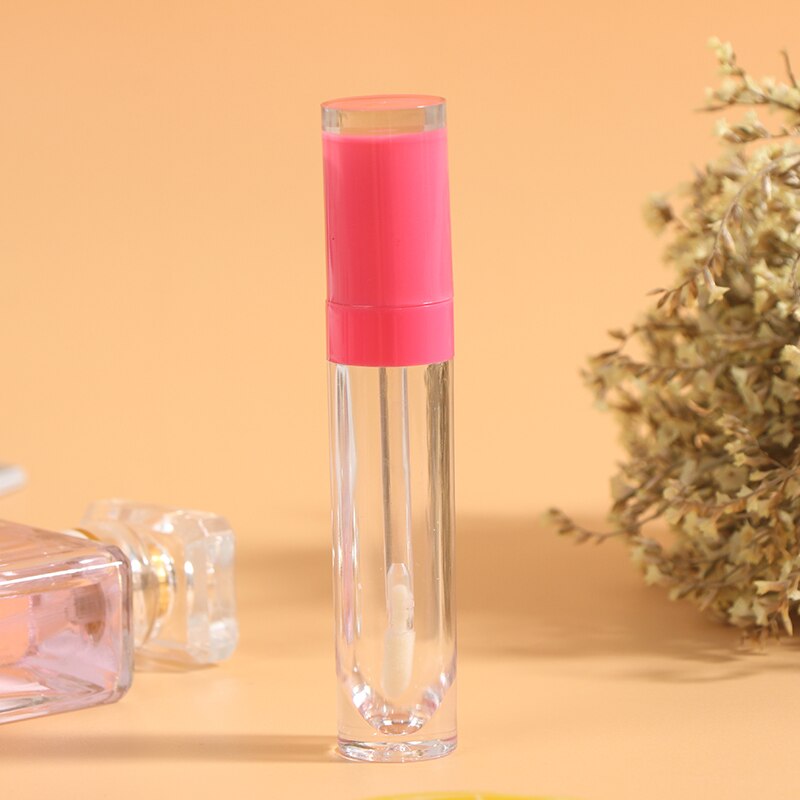 8ml abs lipgloss tubes lege plastic lippenbalsem tubes met staafje witte dop lip glaze container cosmetische verpakking: Rs