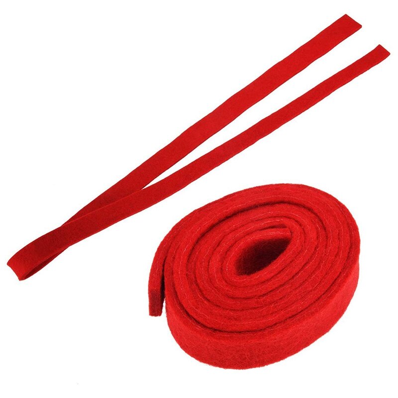 Piano Tuner Kit Include L Shape Piano Tuning Hammer Wrench 2 Red Temperament Strip 4 Mutes Handles and 2 Long Rubber Mutes 1 Tun