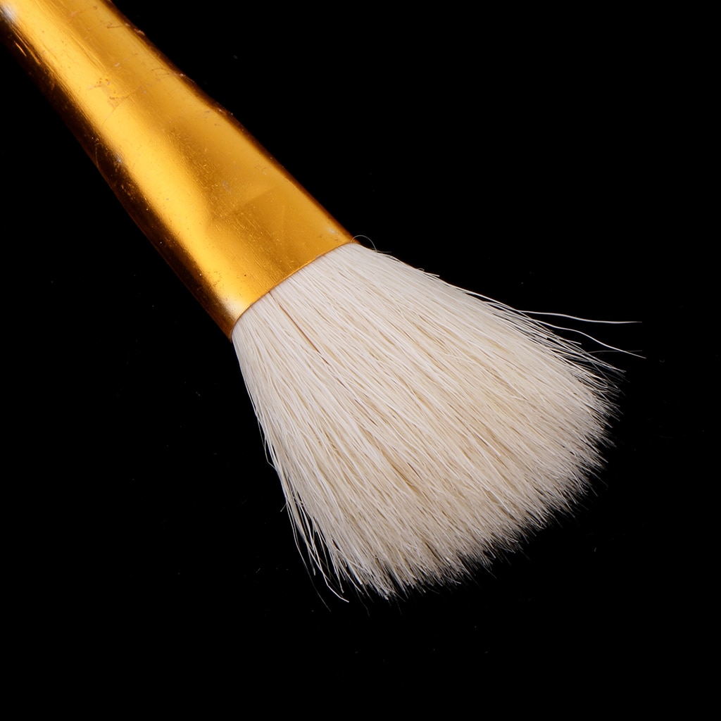 Brocha de madera de arcilla con cabeza grande de cerámica, pinceles de pintura de artistas, herramienta de limpieza para modelado de esculturas cerámicas de arcilla