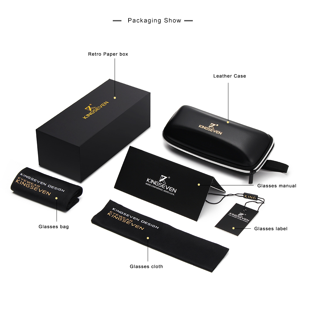 Kingseven 100%  polarisoidut vintage-puiset miesten aurinkolasit, puinen  uv400 suojakerroin, neliönmuotoiset aurinkolasit naisille, gafas de sol