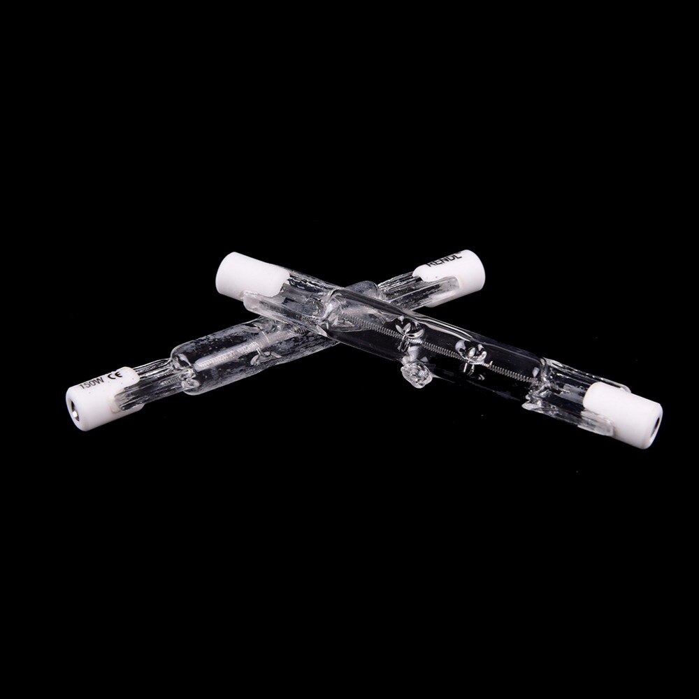 Ca 220V R7s ampoule halogène 150W 500W lampe halogène J78 78mm J118 118mm Double extrémité linéaire R7s ampoule halogène blanc