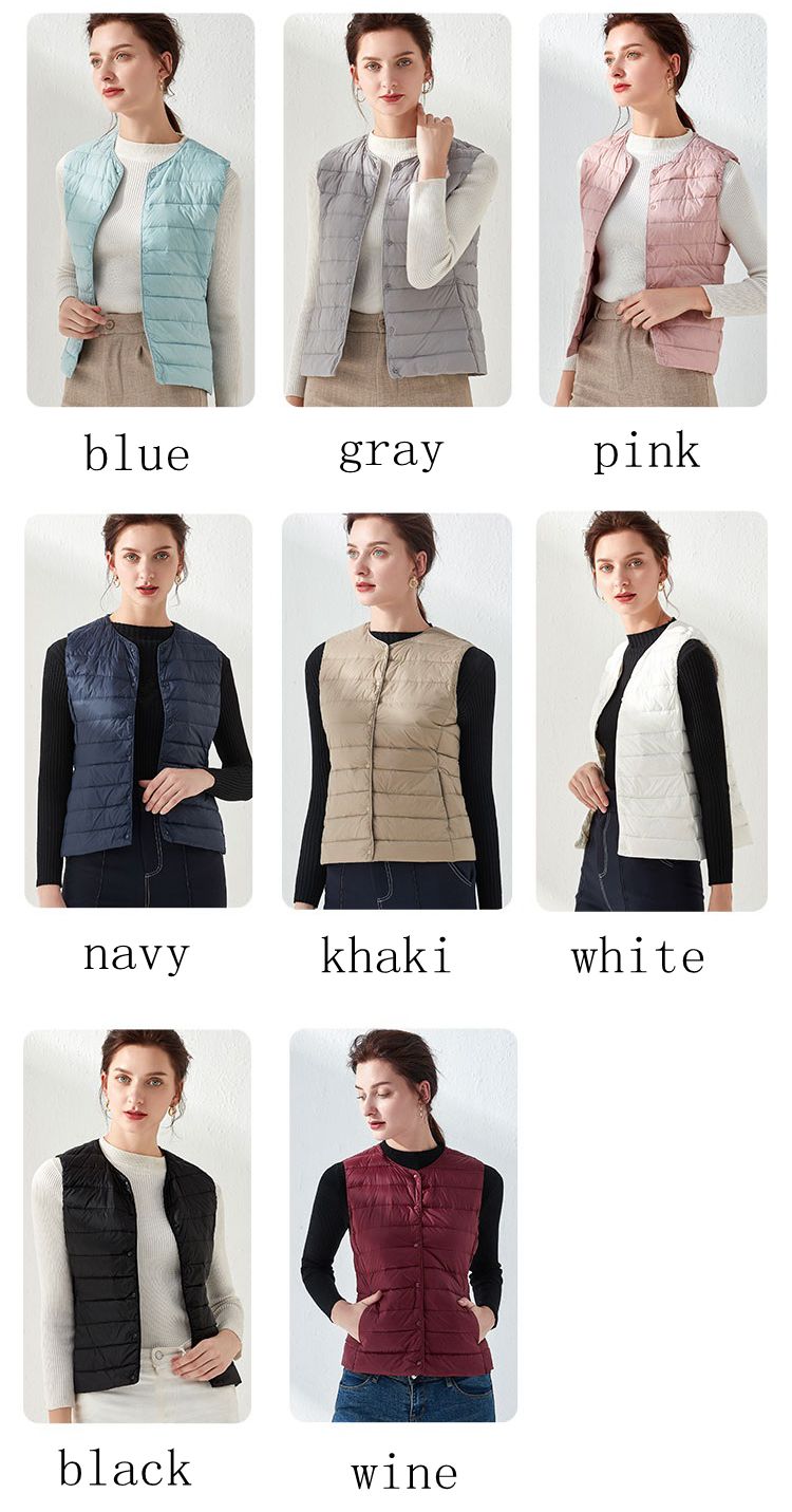 NewBang vrouwen Warme Vesten Ultra Licht Bodywarmer Vrouwen Matt Stof Vest Draagbare Warme Mouwloze Winter Liner