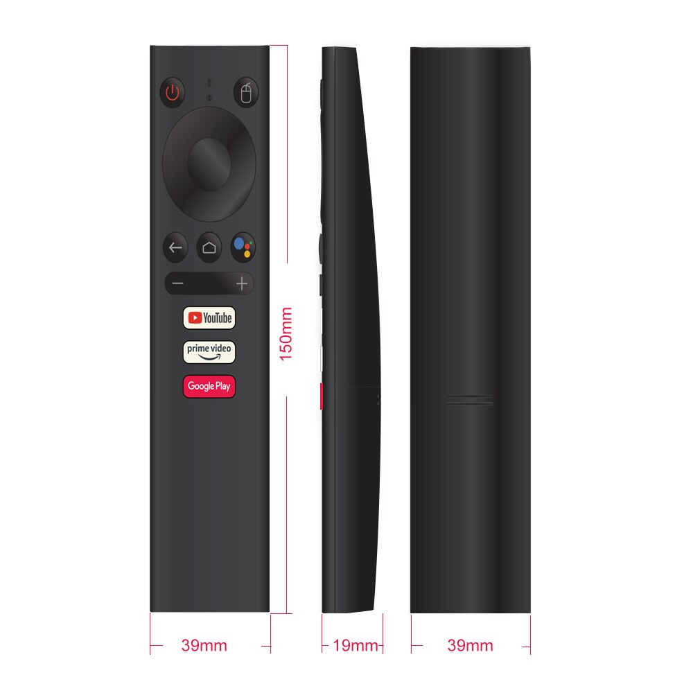 Mecool-Control remoto por voz certificado por Google, para Android 10,0 Mecool KM9 pro KM3 KM1, giroscopio Sense Air Mouse