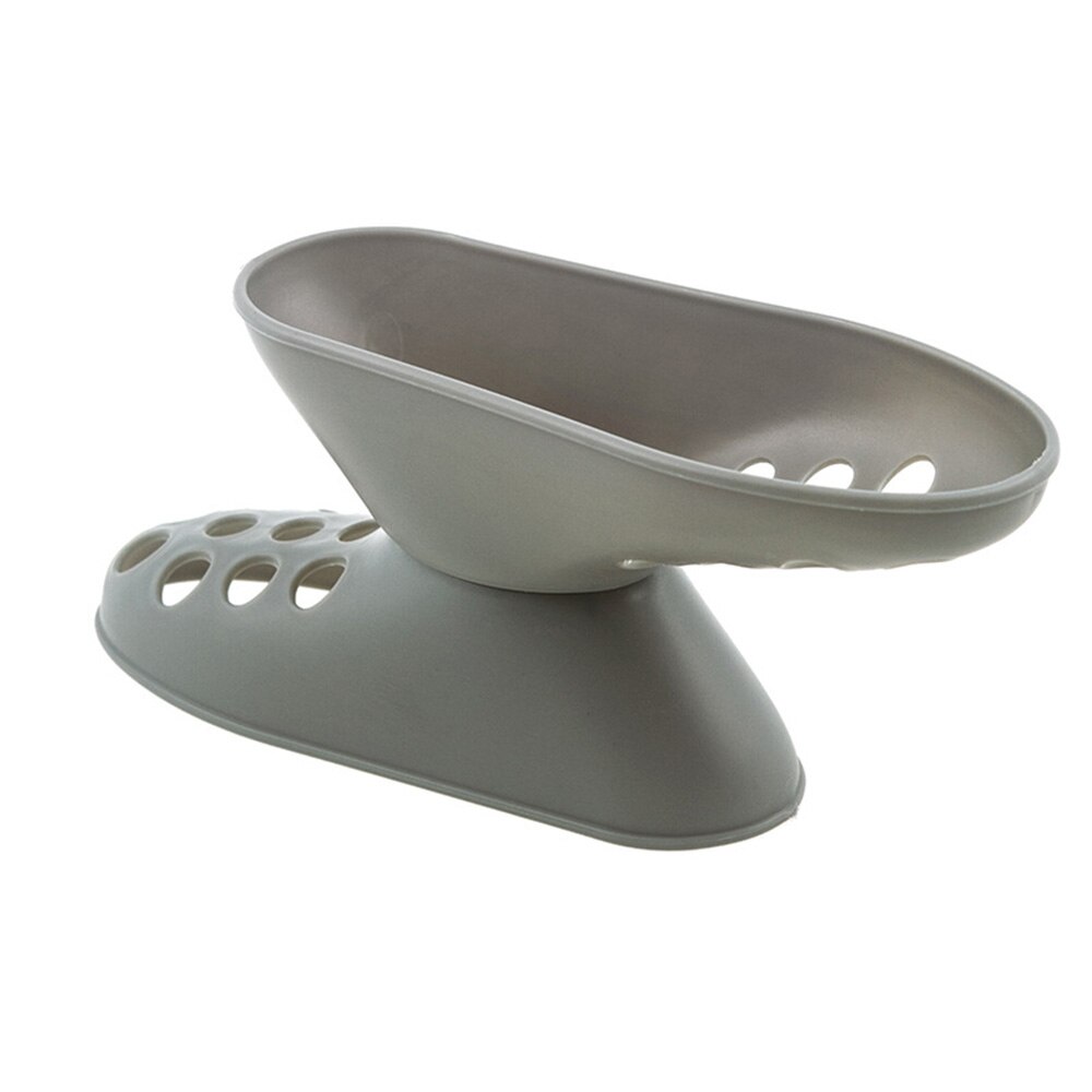 Space-saving Shoes Rack Shoe Storage Plastic Storage Stand / Organizer Rack / Stand Shelf For High Heel Shoe Shoes: 1pcs gray