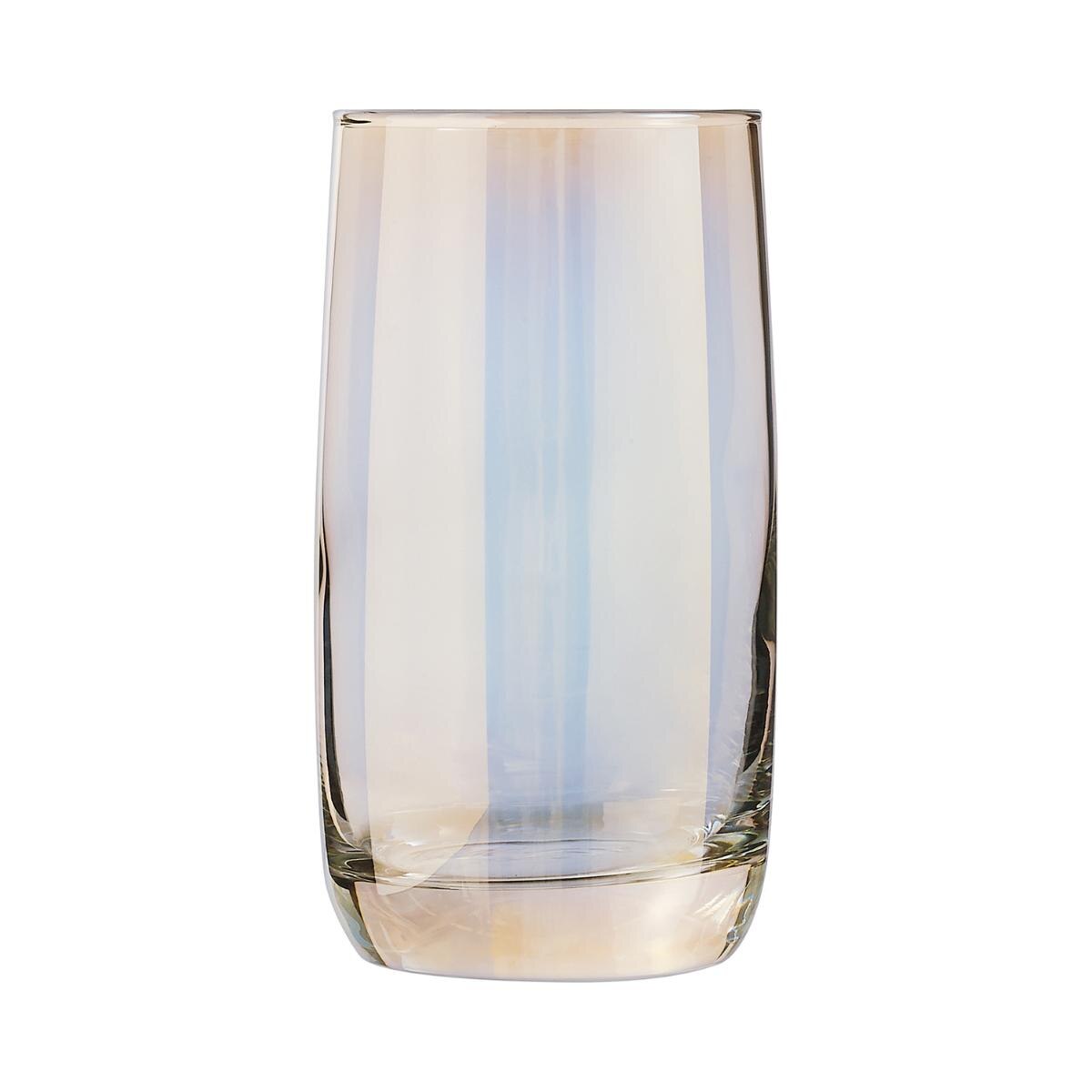 LUMINARC SHINY GOLD - Caja 4 Vasos Altos Vidrio 33Cl