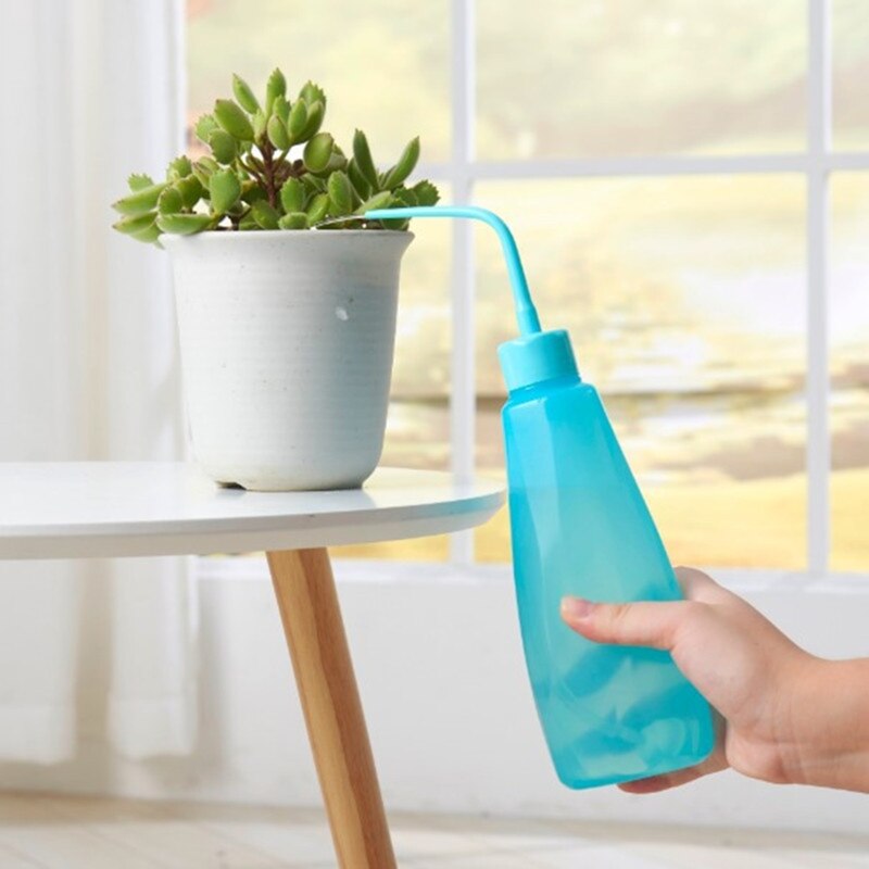 480Ml Grote Capaciteit Tuin Sproeisysteem Apparaat Plastic Water Kan Enkele Hand Bediening Tuin Tool Voor Achtertuin Patio Plant