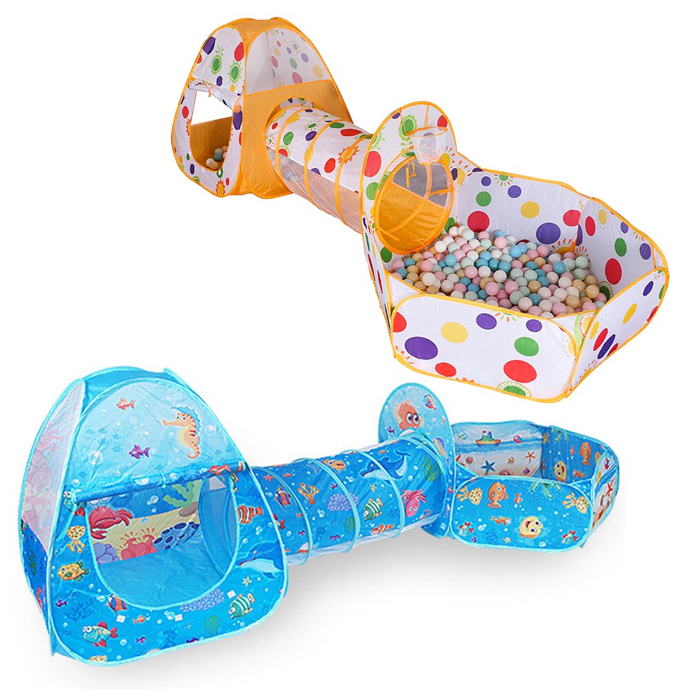 Kinderen Ideaal Verjaardag Xmas 3 In 1 Ademend Duurzaam Strand Speelgoed Speelhuis Discovery Buis Tunnel Tent Speelgoed