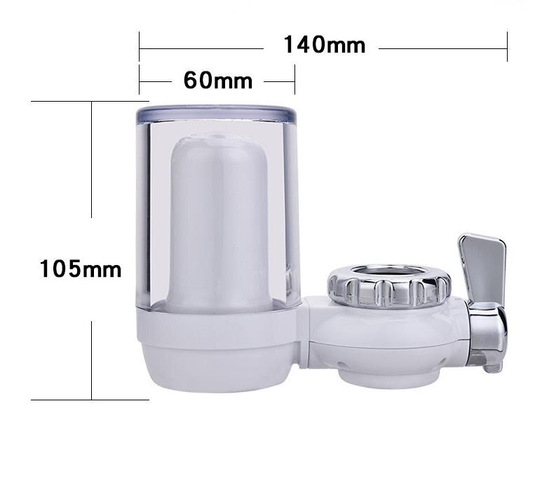 Kraan Waterzuiveraar Schoon Keuken Kraan Wasbare Keramische Percolator Water Filter Filtro Roest Bacteriën Verwijderen Vervanging Filter: Water Purifier