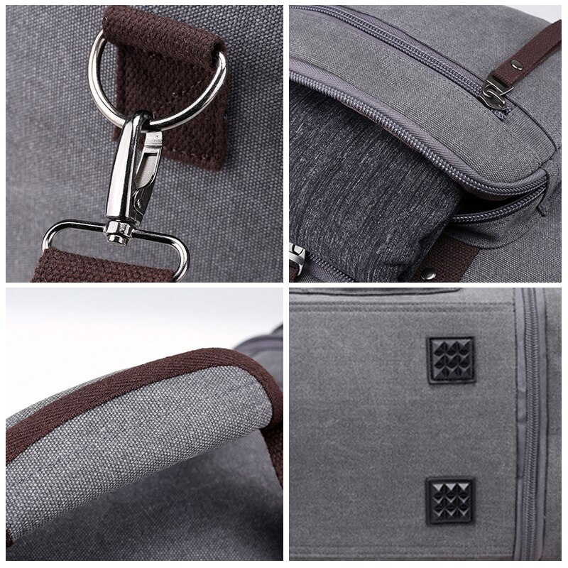 Mannen Canvas Reistassen Bagage Tassen Grote Capaciteit Duffel Reizen Handtas Voor Mannen Casual Weekend Schoudertas