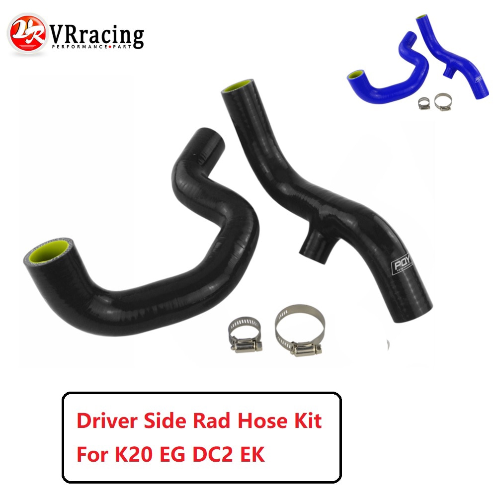 Driver Side Rad Slang Kit Rad Beugels Met Fan Bung Voor Honda K20 Eg DC2 Ek Radiator Siliconen Slang VR-LX1307Kit