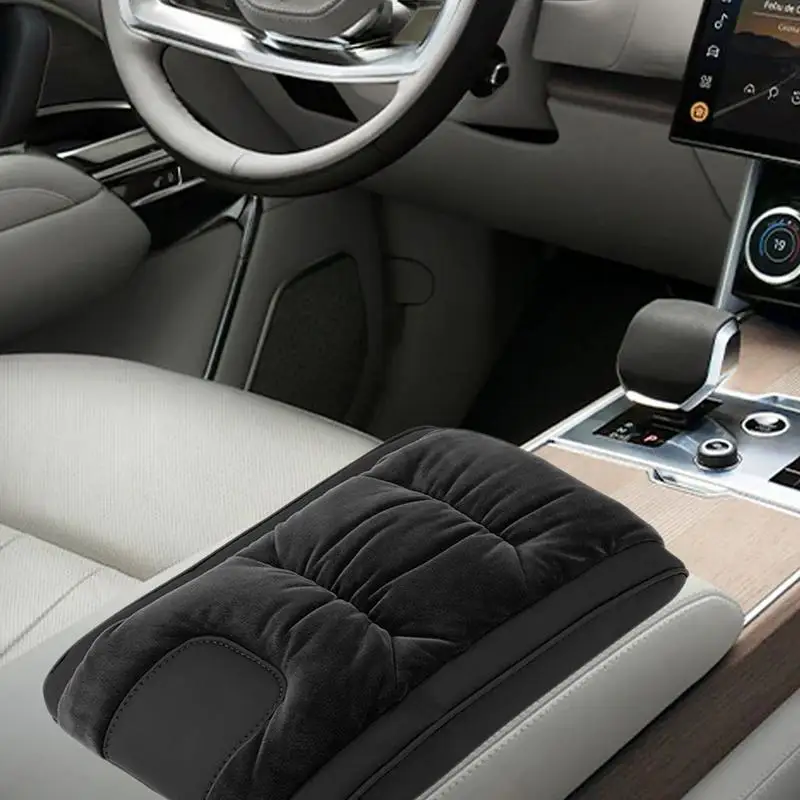 Coussin de rehaussement de boîte d'accoudoir de voiture, fournitures de console d'accoudoir, console centrale automatique, housse de coussin d'appoint