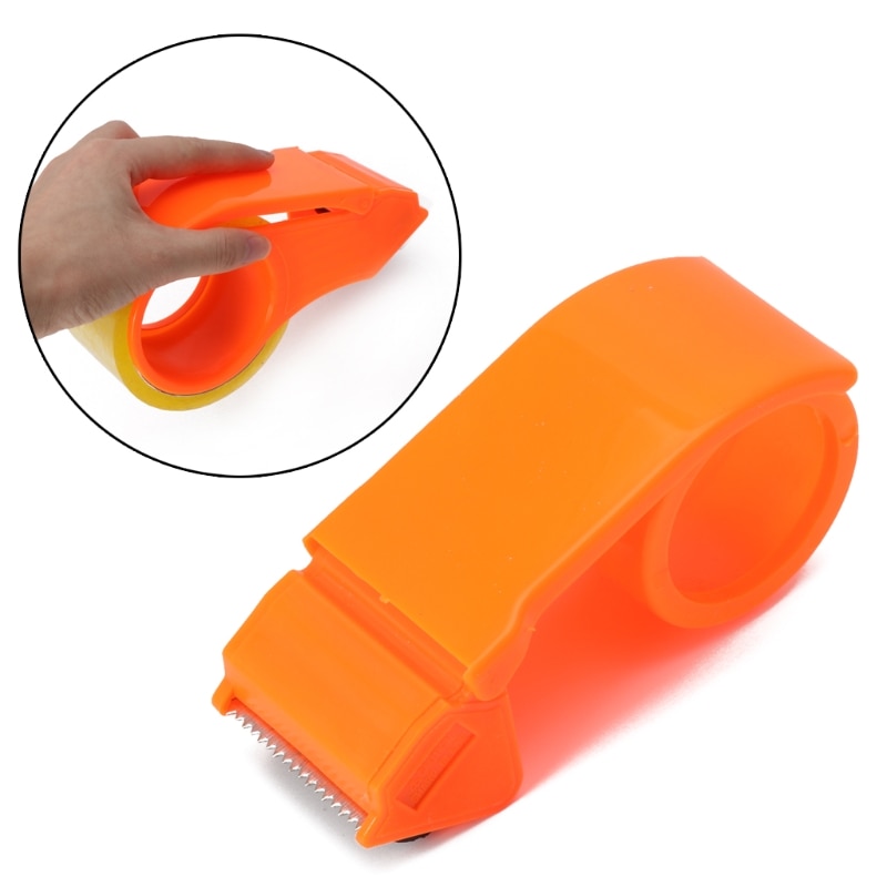 Distributeur Transparent d'emballage de coupeur de support de bande adhésive pour des fournitures de bureau XXUC