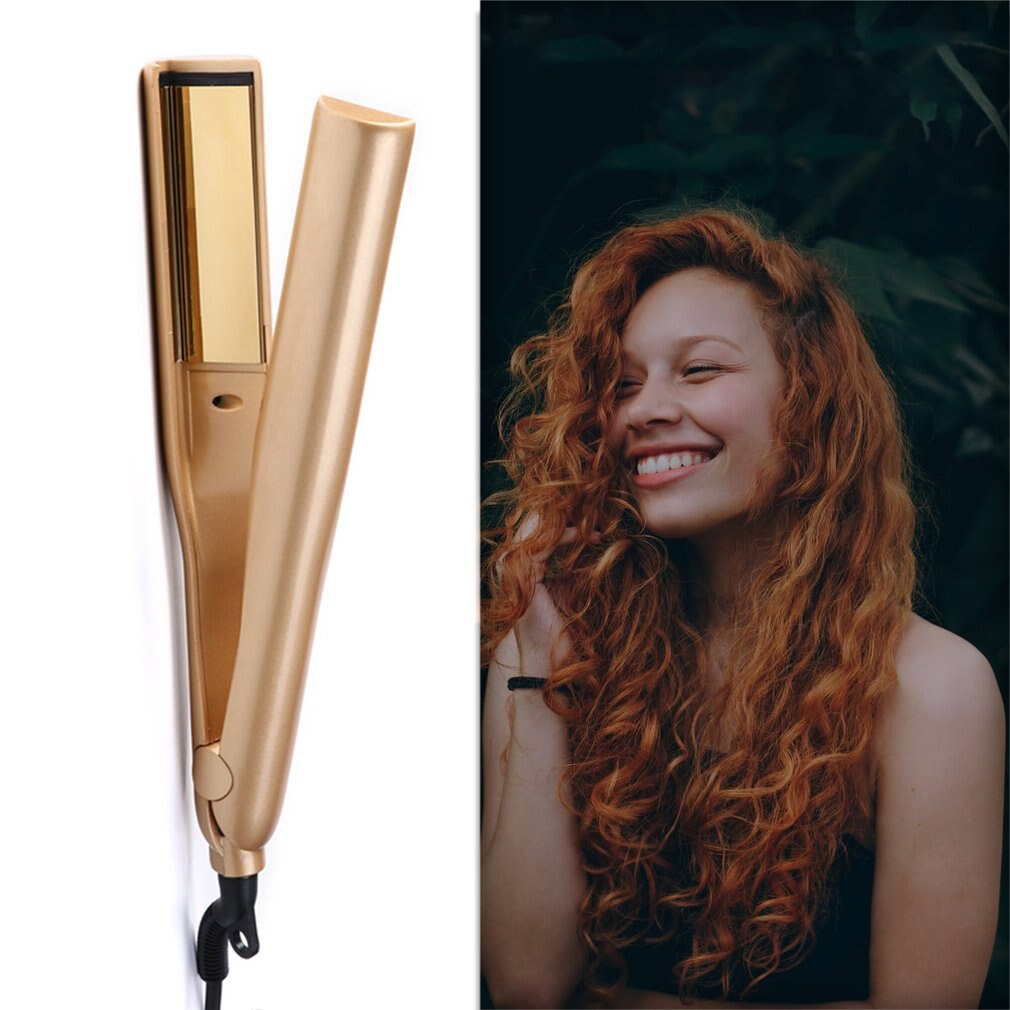 Multifunctionele Rolling En Straight Dual-Purpose Modellering Spalk Verstelbare Temperatuur Stijltang Twist Spalk