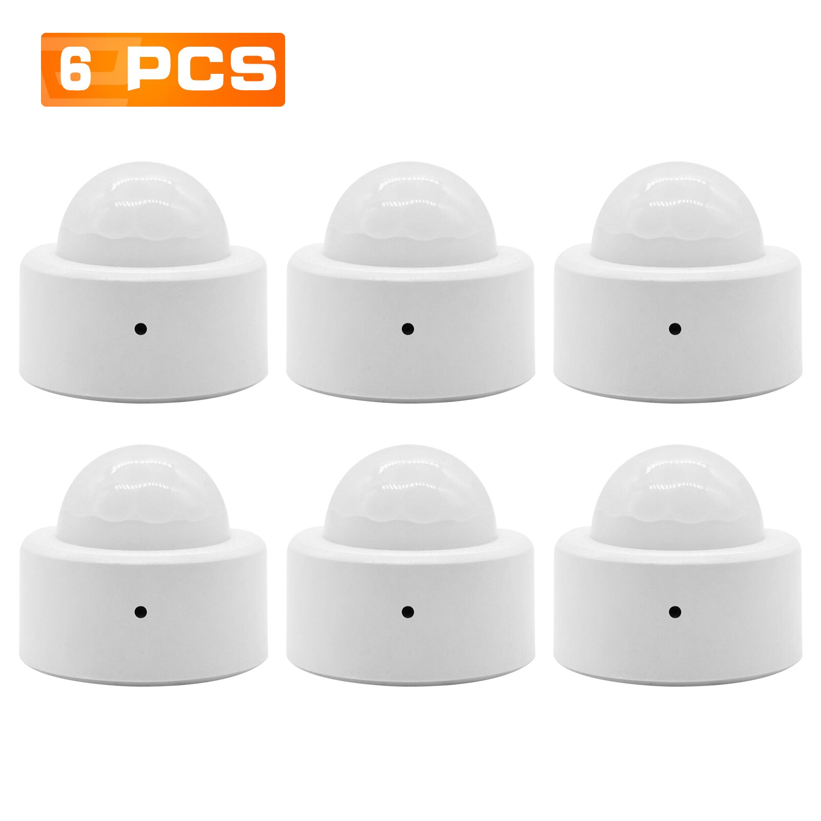 Tuya Zigbee 3.0 Human Body PIR Motion Sensor Wireless Smart Life Home Security Intelligence Detector System Gateway Hub Request: 6 pieces