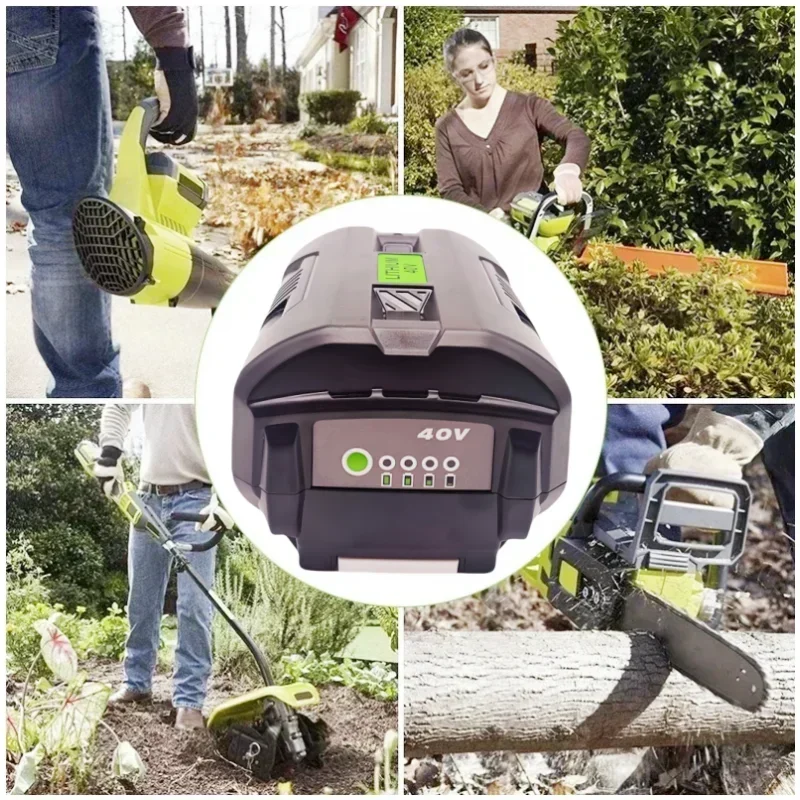 For Ryobi 7Ah 40V Li-ion Rechargeable Battery For Ryobi RY40502 RY40200 40V OP4050 OP4026 OP40401 Cordless Power Tools Battery