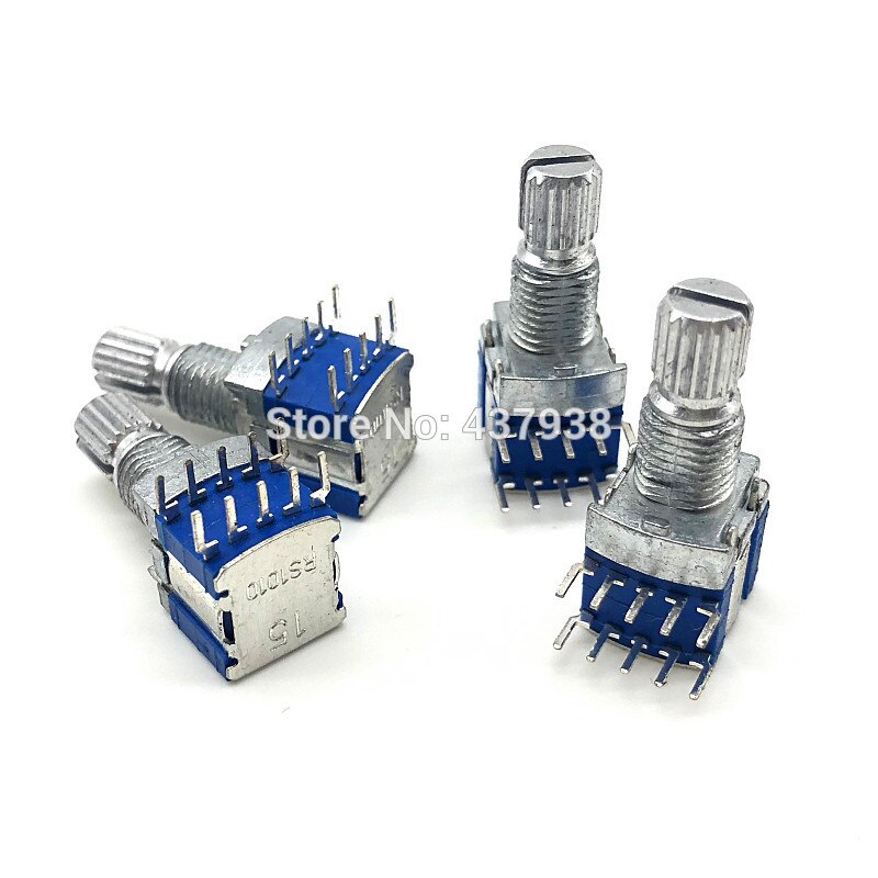 5pcs RS1010 band switch rotary switch gear change switch 1 pole 5 position 2 pole 4 position 3 position