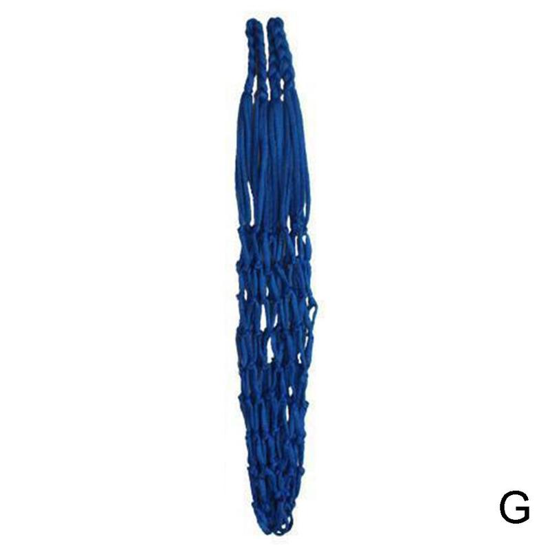 1pc fußballnetztaschen aus nylon, robuste aufbewahrungstaschen, einzeltragetaschen, ball-, basketball- und outdoor-sportartikel, tragbare fußballausrüstung, volleyball  i7 0: Blau 